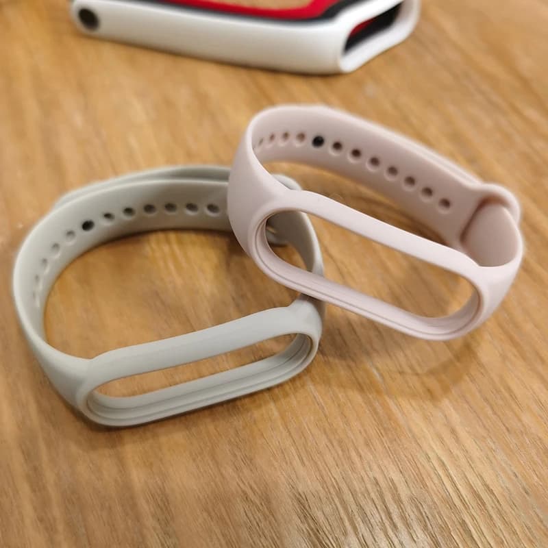 1-3 قطع حزام معصم سيليكون لساعات Xiaomi Mi Band 7/6/5/4/3، اكسسوارات ساعات ذكية - 3