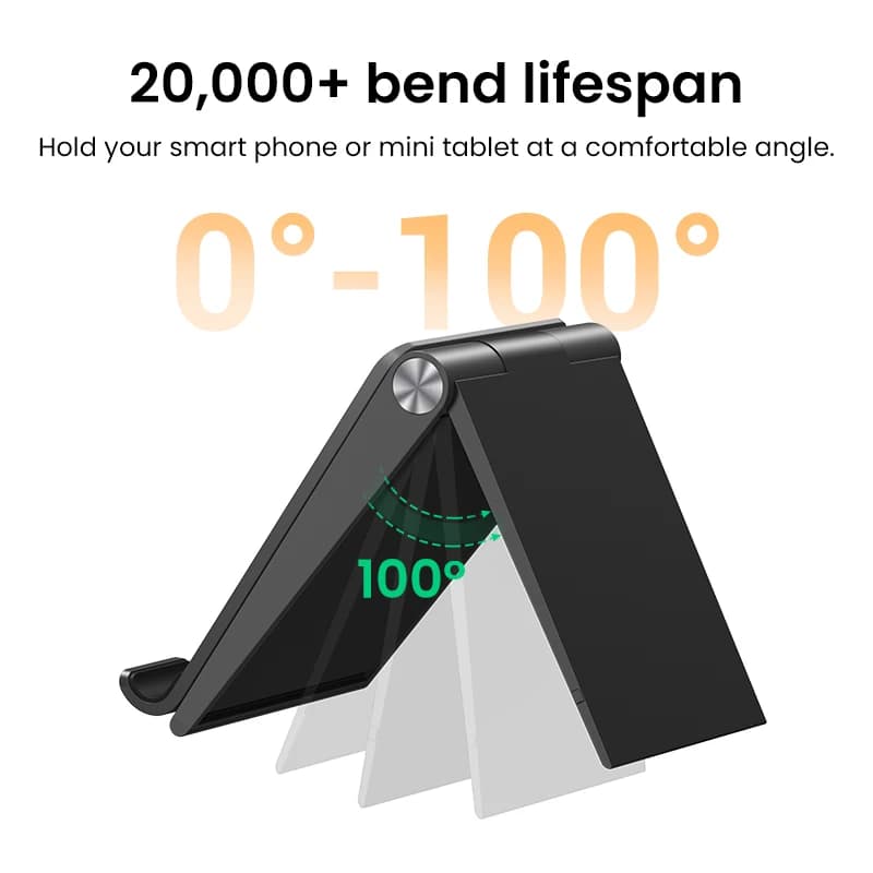 UGREEN Phone Stand Holder Desk Cell Phone Dock Stand for iPhone 16 15 14 Pro Max Adjustable Foldable Mobile Phone Holder Stand - 5