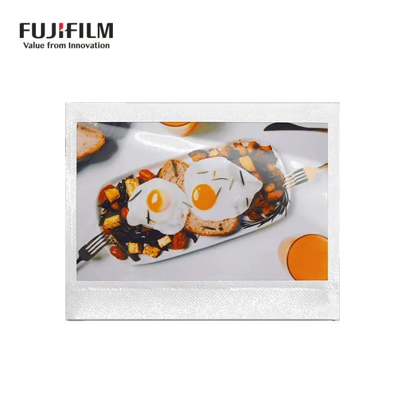 طابعة Fuji Instax Link WIDE، طابعة صور للهواتف المحمولة بتنسيق واسع، مع ورق صور Fujifilm Instax Wide اختياري مقاس 5 بوصات - 4