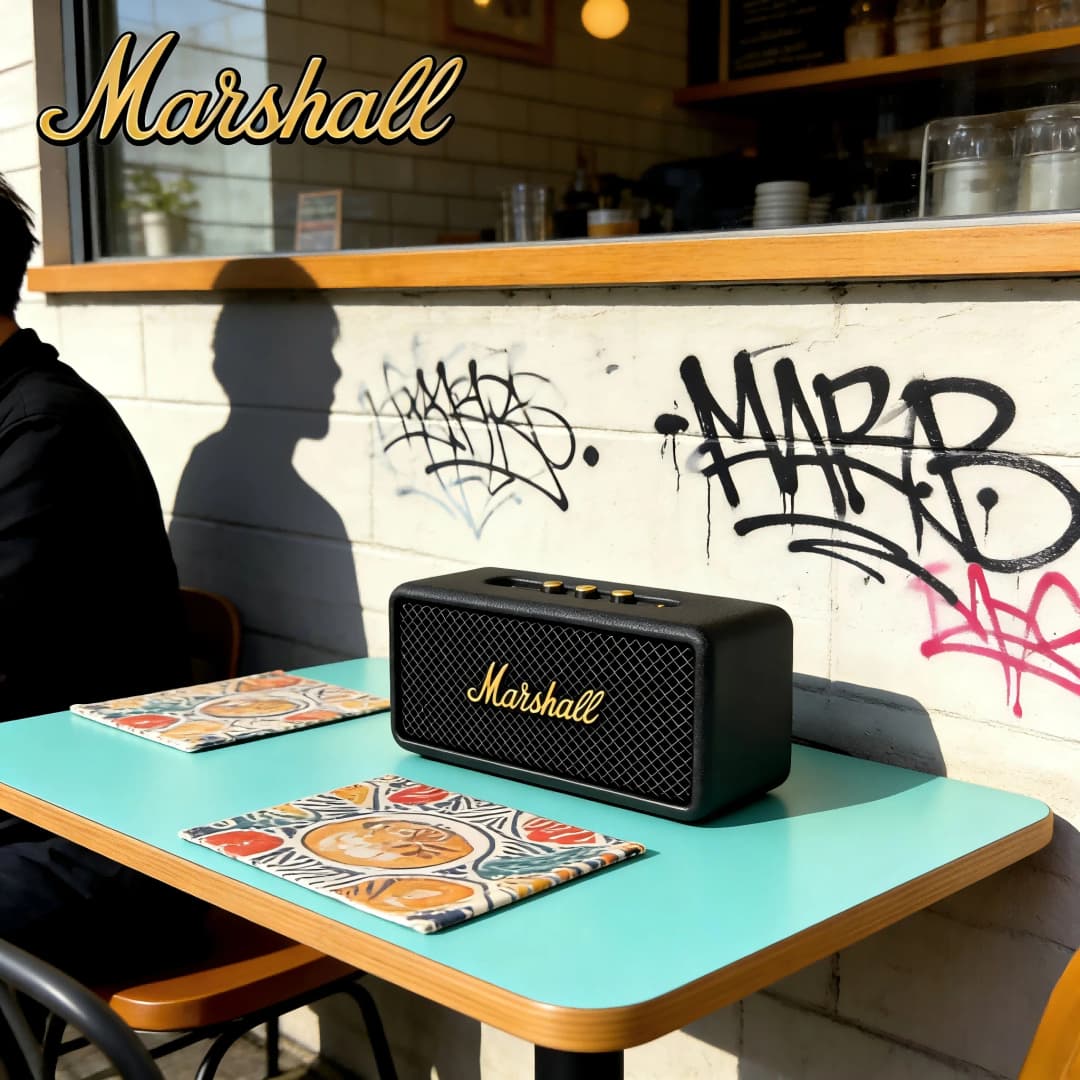Marshall Emberton III 3 Wireless Bluetooth Speaker Deep Bass Stereo Sound Outdoor Portable Music Wireless Speaker - 3