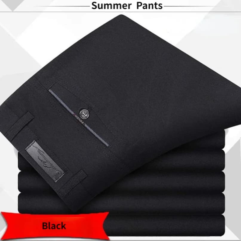 High Quality Men's Suit Pants Classic Summer Spring Pants High Waist Autumn Trousers Business Casual Pant Dropshipping Gozbkf - 3