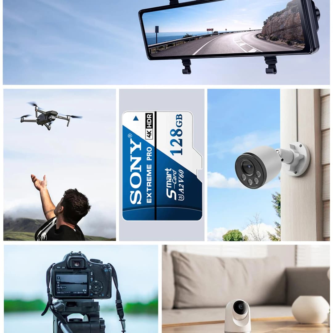 بطاقة ذاكرة SONY Extreme SD، 128/256/512 جيجا، 1 تيرا، مايكرو TF SD، لهواتف Xiaomi والكاميرات وأجهزة الكمبيوتر اللوحية - 4