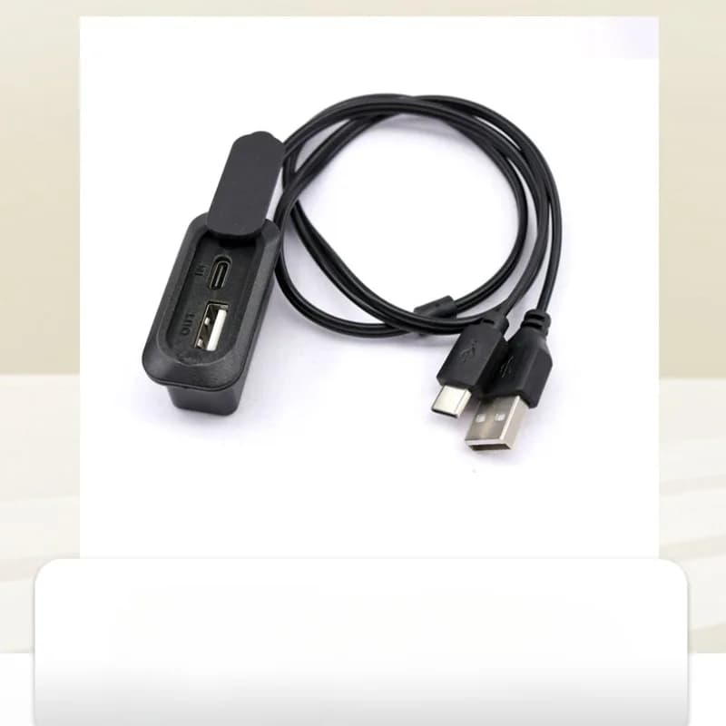 5 قطع من محولات شحن USB خارجية للحقائب مع كابل شحن وملحقات شحن USB من نوع C - 3