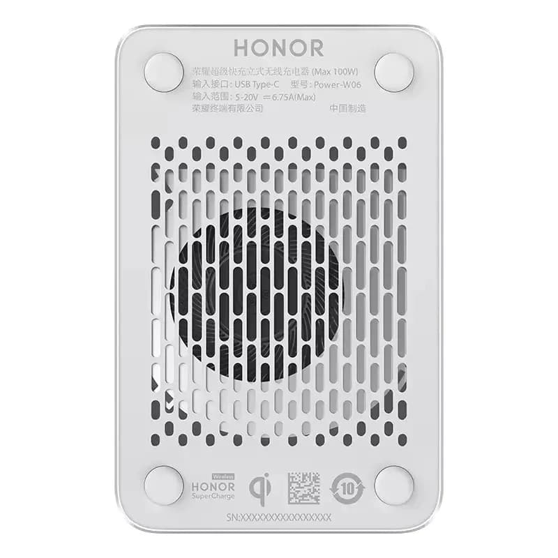 Honor 100W wireless charger stereo super fast charging Air-cooled multi-device intelligent matching Wireless Charging Stand - 4
