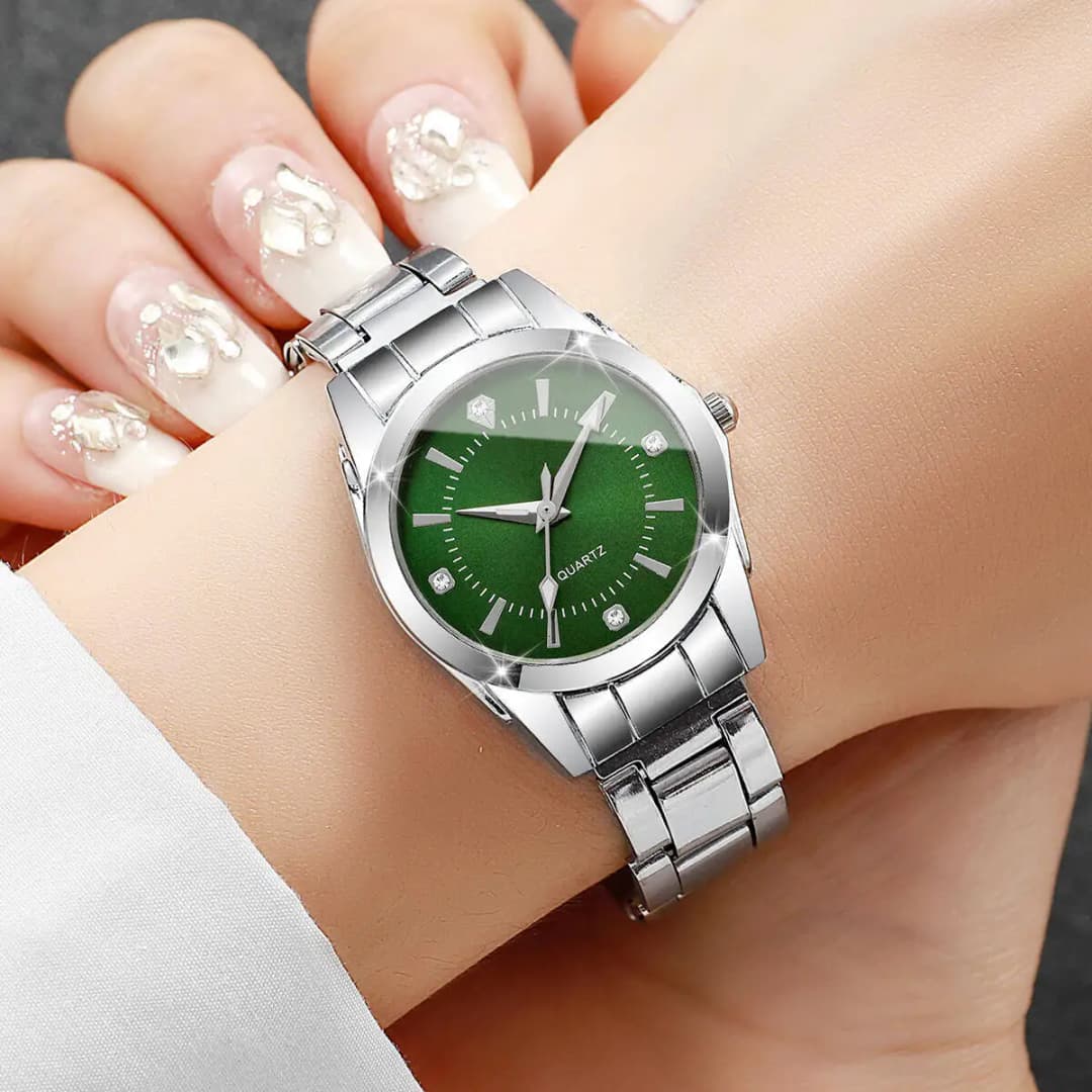 Luxury Rhinestone Women Watches Casual Quartz Wrist Watches For Ladies Clock Reloj Mujer（Without box） - 3