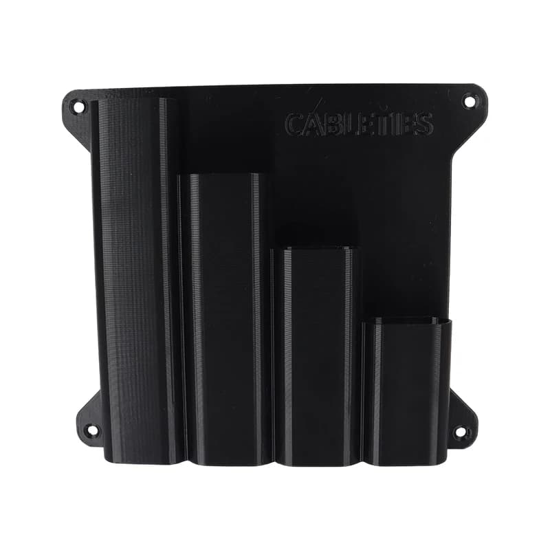 Wall Mounted Zip Tie Storage Metal Wire Rope Organizer Multi-Functional Wall Mounted Storage Rack RV Camping Car Accessories - 6