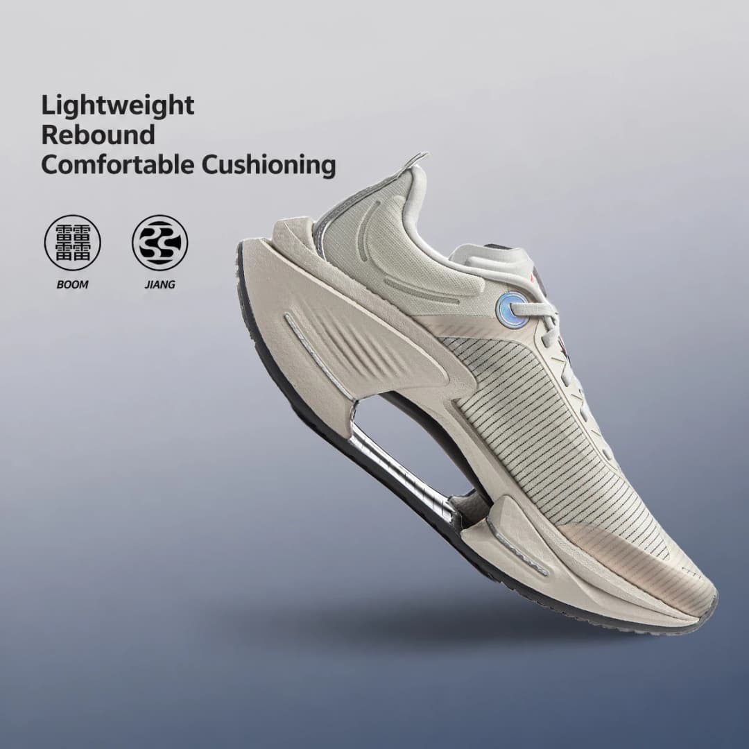 Li-Ning Men's SHADOW 3 ESSENTIAL Running Shoes JIANG Light Cushion BOOM LiNing Wearable Sneakers ARRV003 - 2