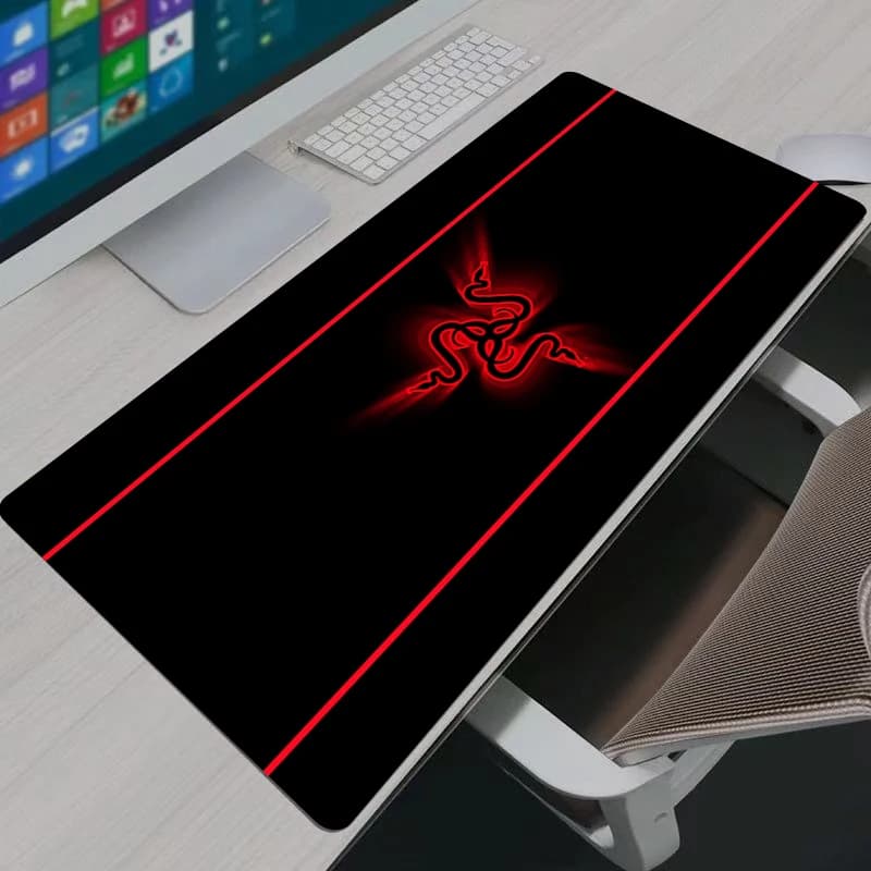 Mouse Pads New Razer Design Large Mouse Pad Office Desk Mats PC Gaming Accessories Mouse Pad Laptop Office Gifts Keyboard Mat - 5