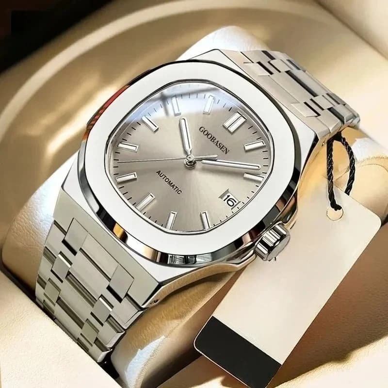 New 2026 Men's Quartz Wristwatch Luminous Man Watches Steel Strap Waterproof Wristwatches Men's Luxury Brand Watch - 2