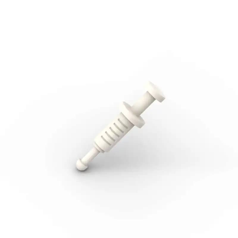 MOC 10PCS Military Medical Equipment 87989 Syringes Building Blocks Kit Part Bricks Particle Toys For Children Kid Birthday Gift - 2