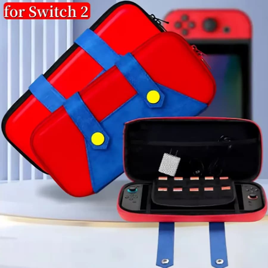 For Switch 2 Travel Case Accessories Waterproof EVA Hard Shell Protective Carrying Storage Hand Bag NS 2 ﻿