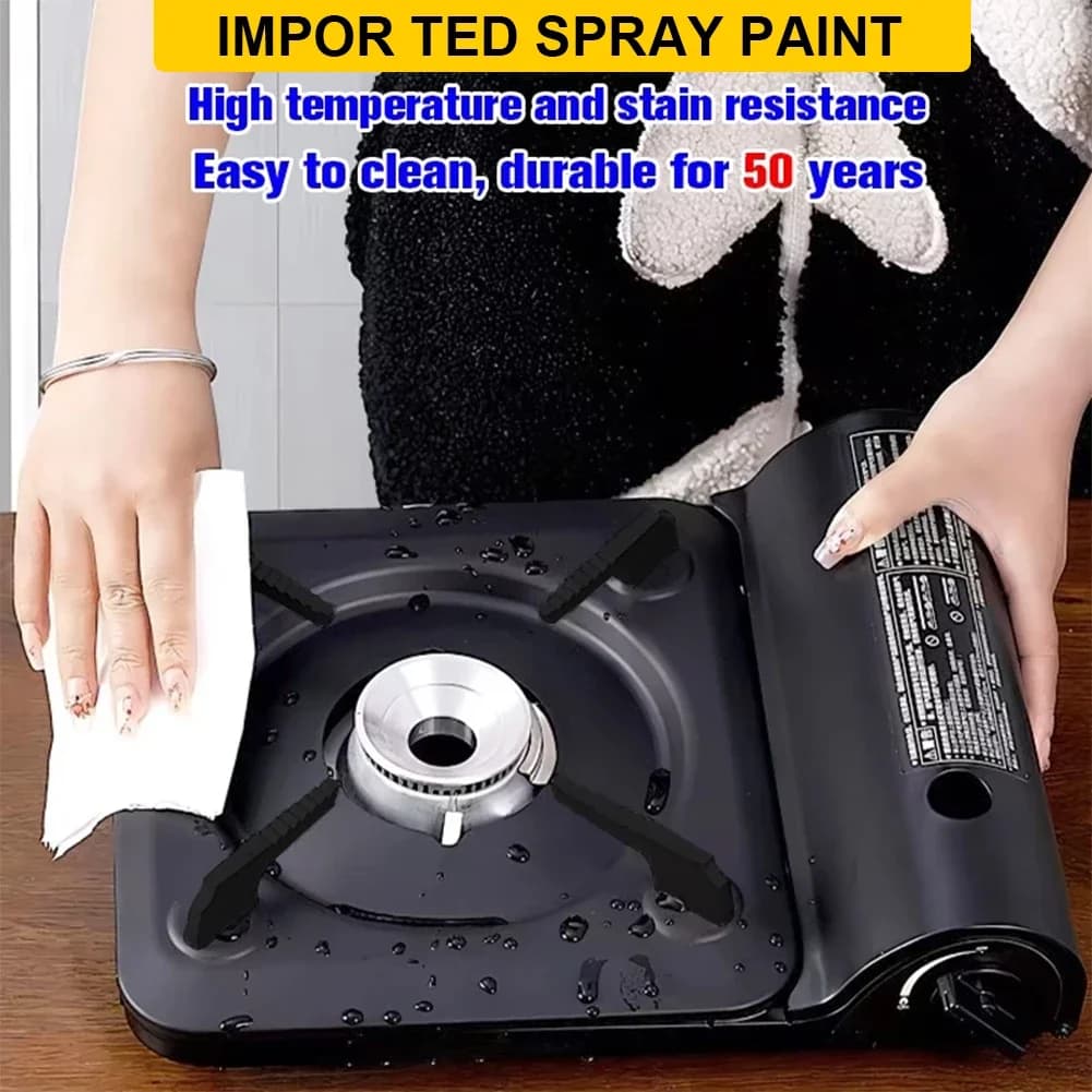 Portable Single Burner Camping Gas Stove - Automatic Ignition Cassette Stove for Indoor Outdoor Cooking Hiking Picnic - 6