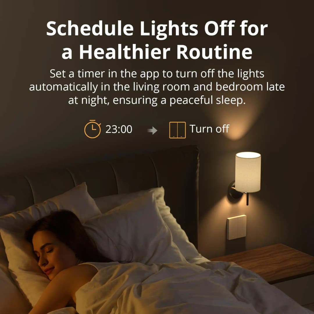 سونوف ZBM5 نوع 80/86 مفتاح حائط ذكي يعمل بتقنية زيجبي يدعم بدون سلك محايد وسلك محايد وضع فصل الريلاي يعمل مع مساعد المنزل - 4