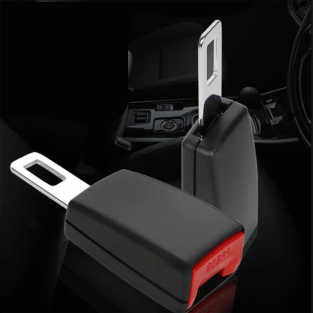 Car seat belt tongue straight insert for Renault clio megane 2 3 captur logan kadjar laguna 2 accessories - 5
