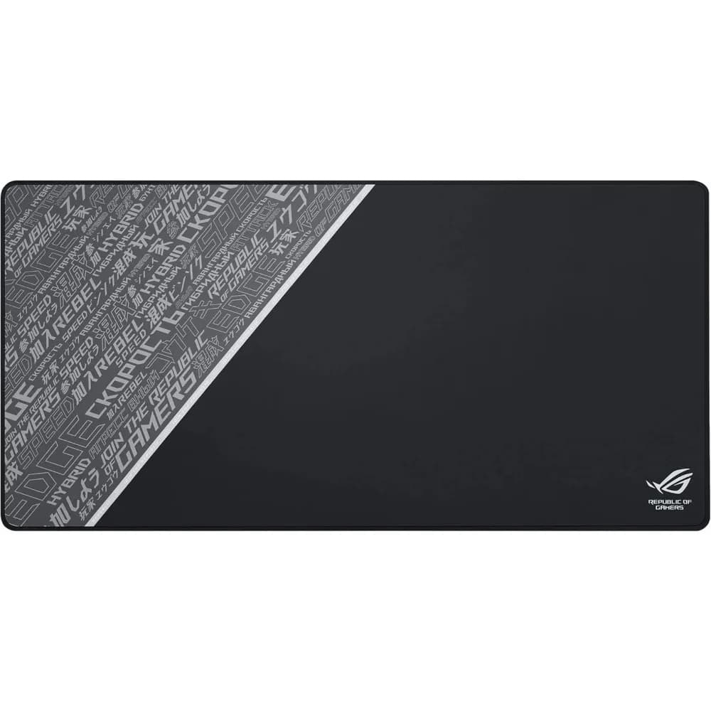 ASUS ROG Sheath BLK -Alfombrilla de mouse para videojuegos,superficie extragrande, ultra suave para un control preciso del mouse