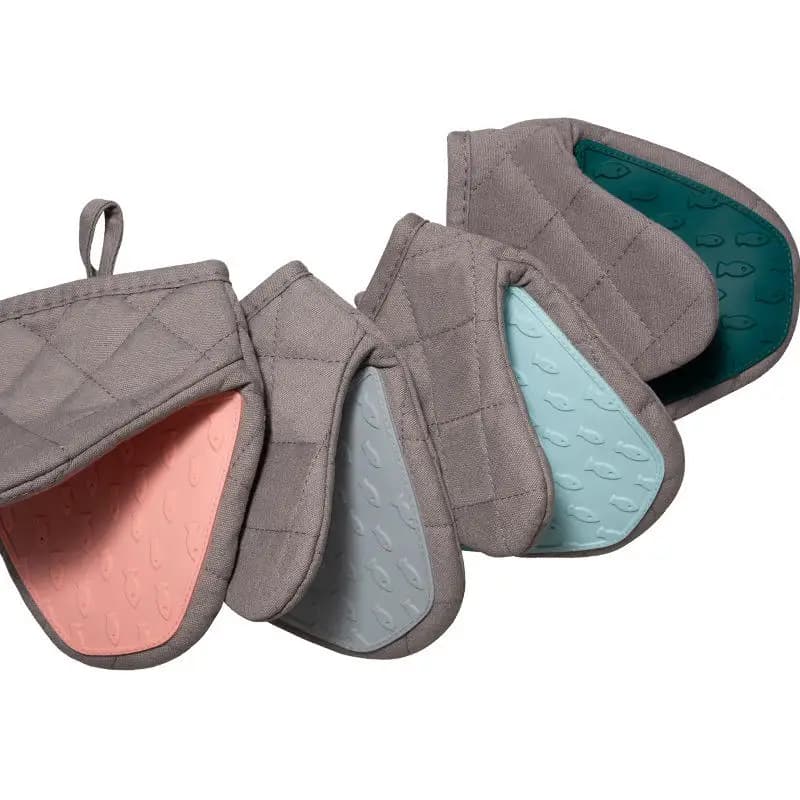 1PC Silicone Anti-scalding Oven Gloves Mitts Potholder Kitchen Silicone Gloves Tray Dish Bowl Holder Oven Handschoen Hand Clip - 4