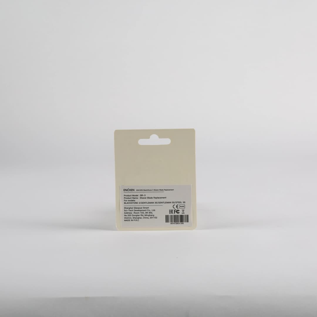 رأس شفرة حلاقة بديل ENCHEN BR-3 BlackStone 3 الأصلي 3D عائم مقاوم للماء للاستخدام التنظيفي للرجال - 6