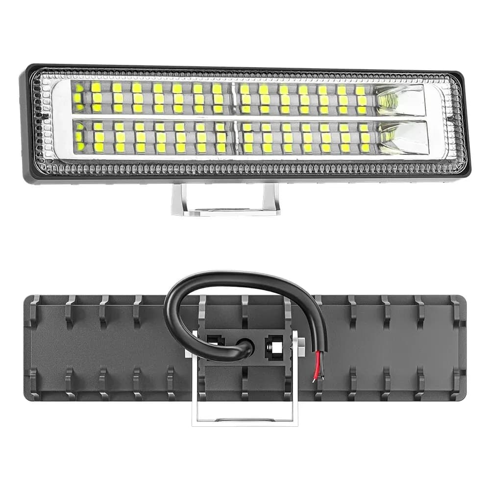 جديد 28LED 84W شريط ضوء العمل 9-80V مصباح الفيضانات القيادة الضباب الطرق الوعرة LED عمل سيارة ضوء لفورد تويوتا SUV 4WD أشعة ليد - 6