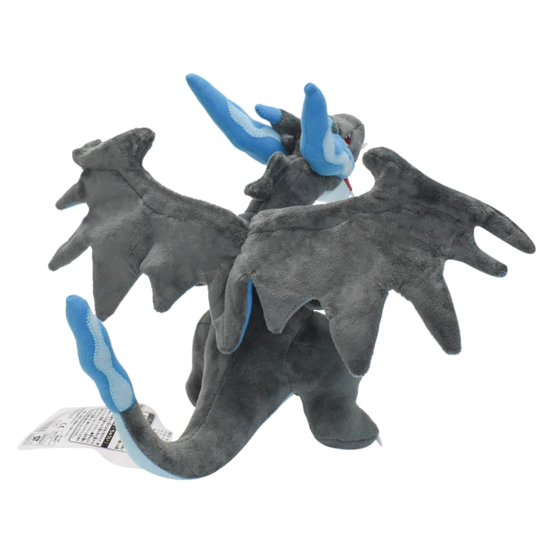 Mega Charizard X Plush Toys Mega Charizard Plushies Evolution Dolls Soft Charizard  Stuffed Animals Toys Gifts for Children 22CM - 4