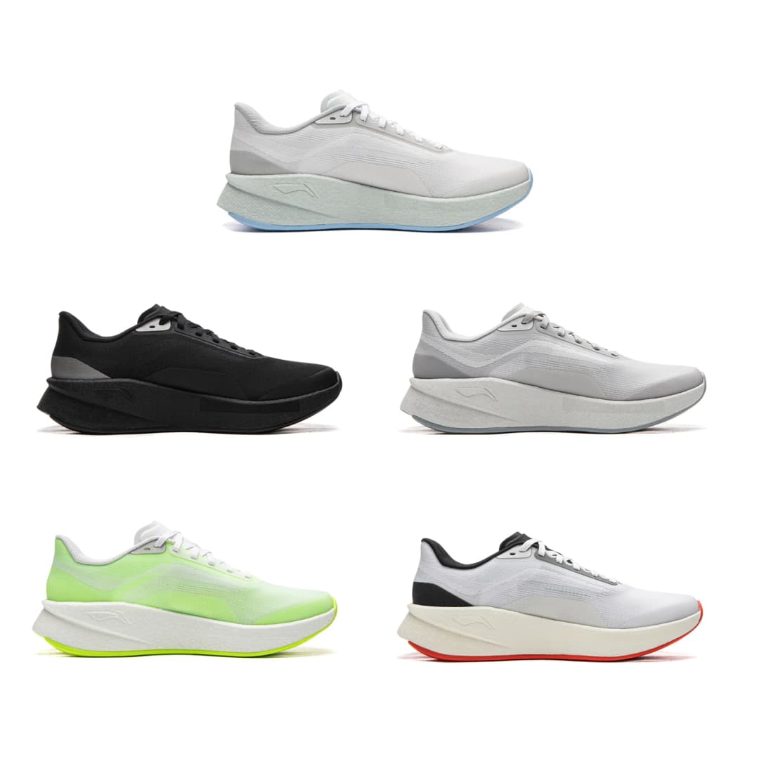 Li-Ning Men's CHAOYING Cushion Running Shoes BOOM Lightweight Springy TEMPO BOUNSE Soft LiNing Comfortable Sneakers ARBW007 - 6