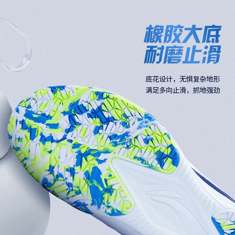 Li Ning Badminton Men's Shoes Official Flagship Genuine Spring Traceless Wear resistant Couple Low cut Sports Shoes for Women - 3