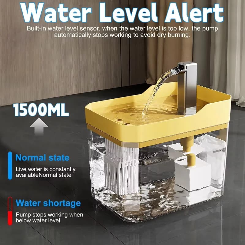 2026 new Cat Automatic Water Dispenser Drinking circulating filters flowing water intelligent pet automatic water dispenser - 5