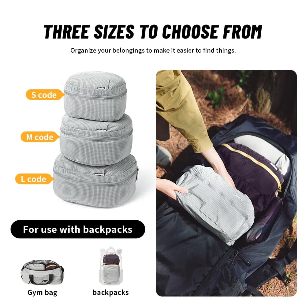 حقيبة ظهر من Naturehike Cloud Barn خفيفة الوزن مقاومة للرذاذ قابلة للغسل في الغسالة مناسبة للتخييم والمشي لمسافات طويلة - 2