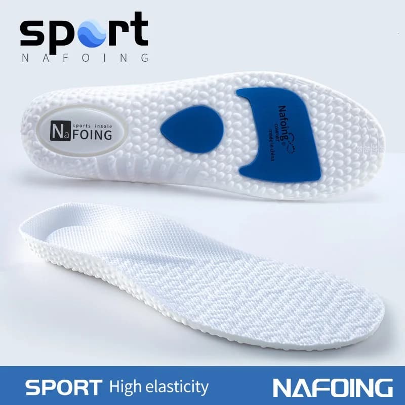 Sole Shock Absorption Deodorant Breathable Cushion Sport Insoles For Shoes Running Insoles For Feet Man Women Massage Care Pads - 5