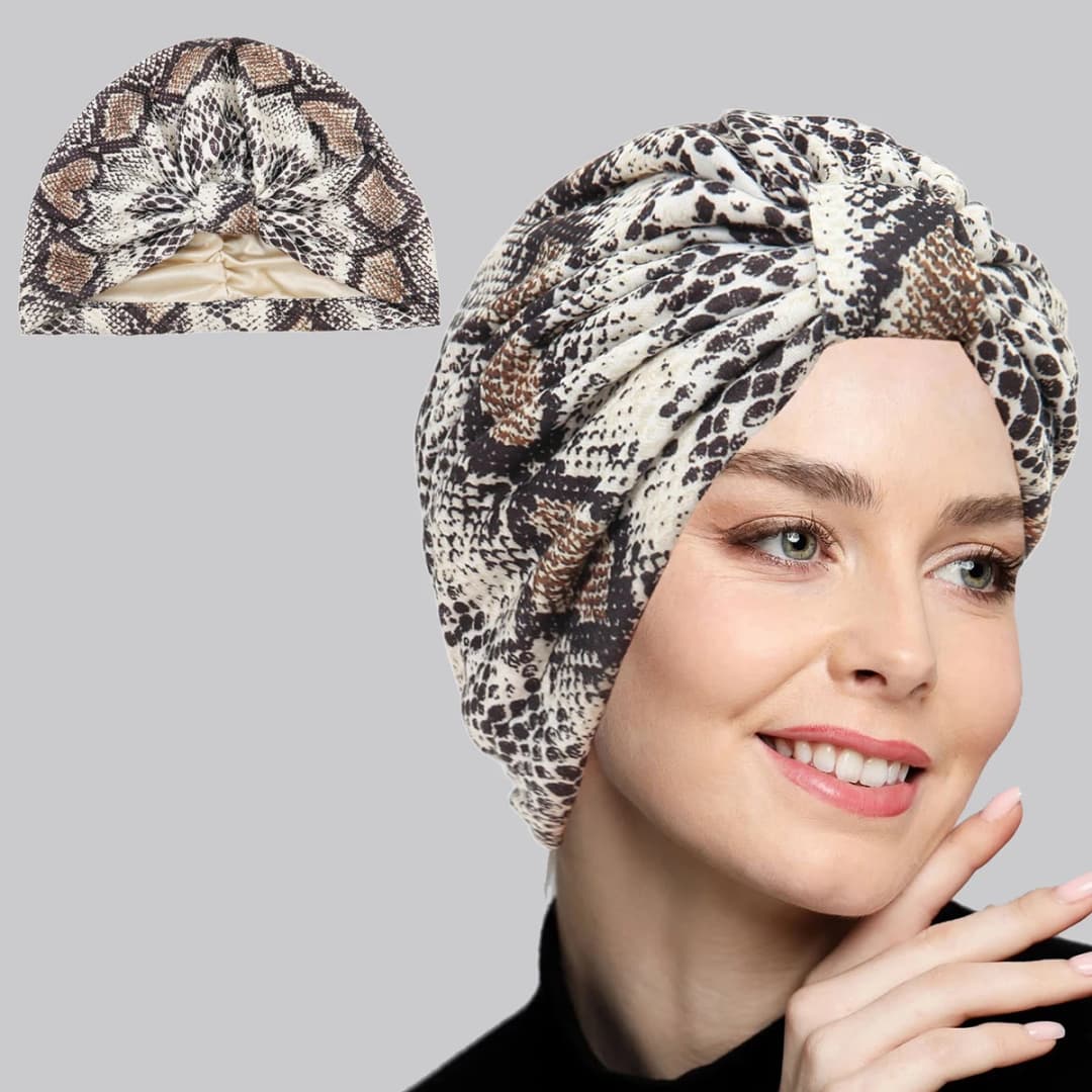 حجاب نسائي مسلم جديد بعقدة ملتوية قبعة كيميائية قبعة سرطان توربان بونيه وشاح رأس هندي قبعة عربية إسلامية - 3