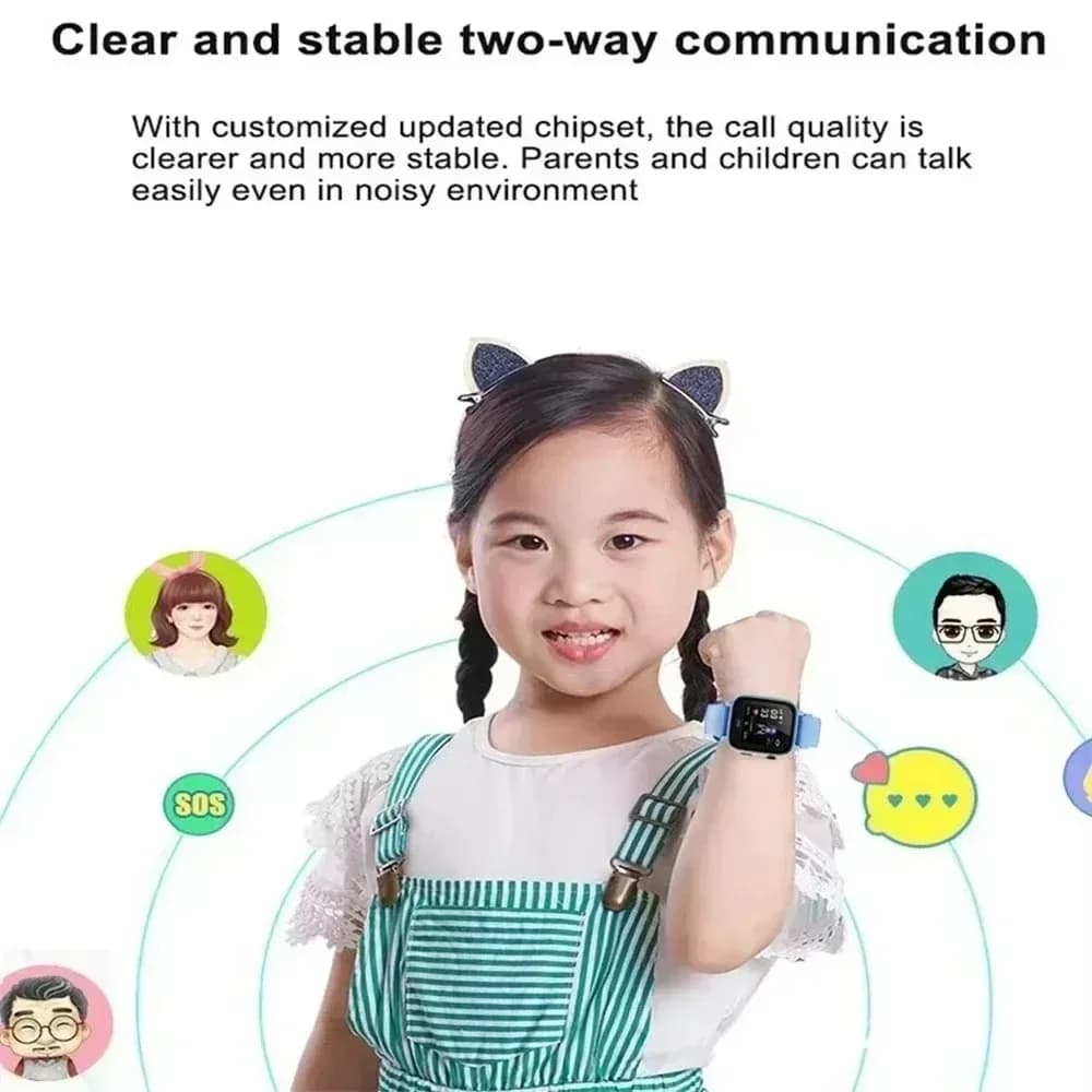 VIVO Mini Kids Phone 4G Kids Smart Watch with Call SOS Camera 3 in 1 Cartoon Watch Girl Boy Birthday Christmas Gift 2026New - 3