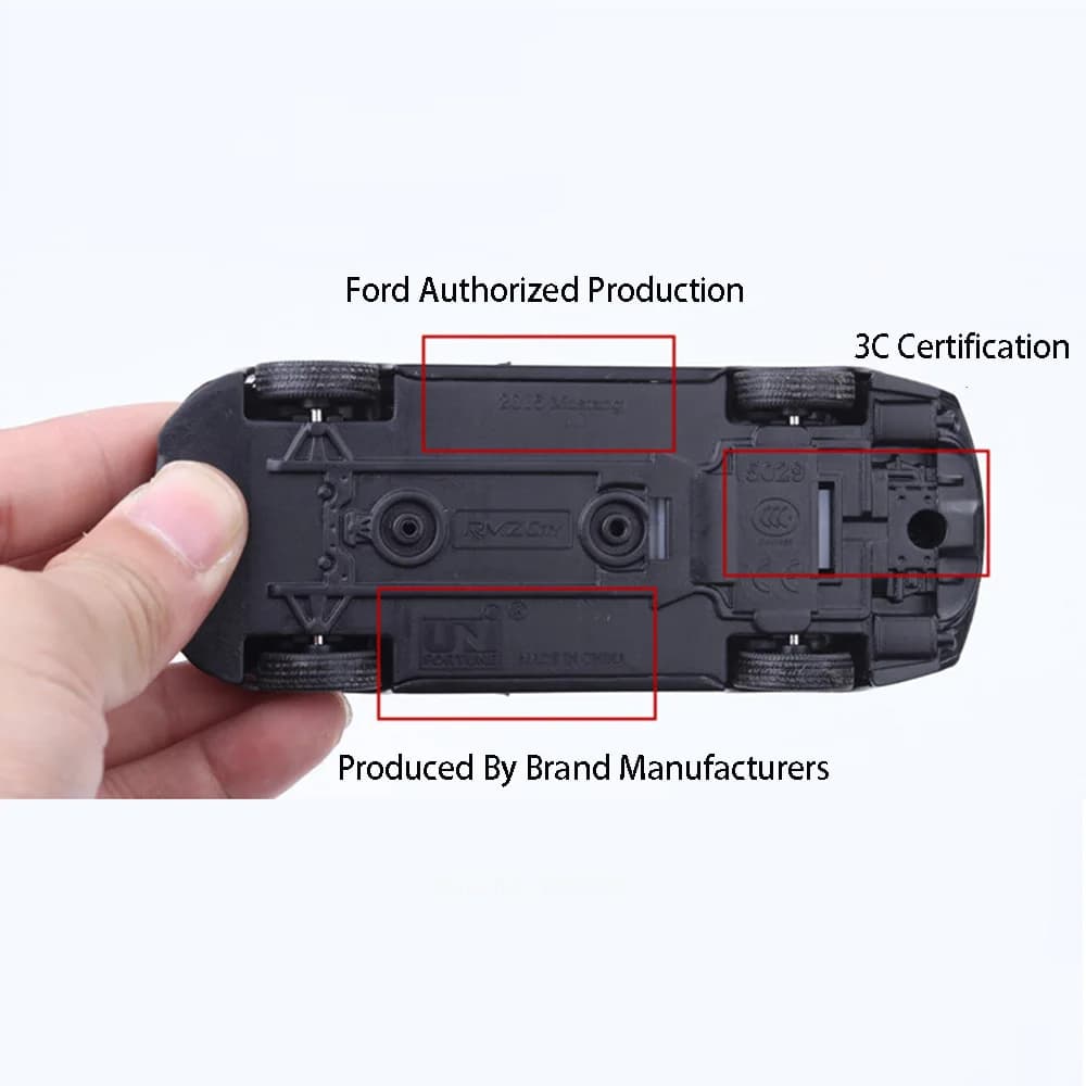 1:36 Alloy Ford Mustang Batmobile Toy Models Cars Doors Opened Rubber Tires Miniature Car Wheel Pull Back Vehicle Model Ornament - 4