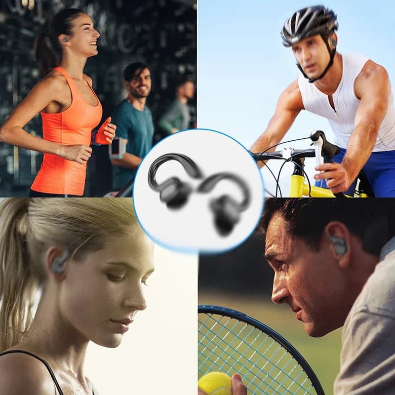 Original Lenovo  Bluetooth V5.3 Headphone Dual Mic Noise Cancelling Wireless Headset 160Hrs Talktime for IOS Android Phone - 6