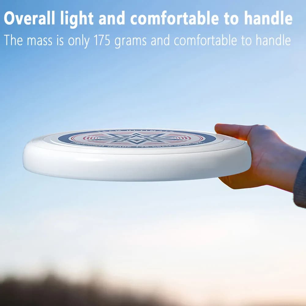 Swivel Flying Discs Professional Throwing Disc Lightweight for Outdoor Sports Beach Camping Game Luminous Frisbee Flying Saucer - 4