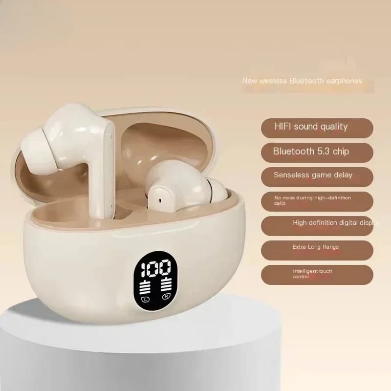 Lenovo TWS Wireless Bluetooth Earphones, Low Latency Noise Cancelling Gaming Bluetooth Earphones, HiFi Sound Quality - 6