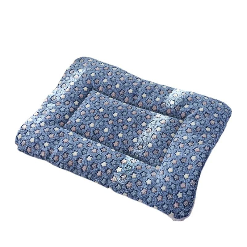 Thicken Cat Mat Breathable Flannel Cat Sleeping Mat Soft Dog Cushion for Small Dog Winter Warm Cat Blanket - 6