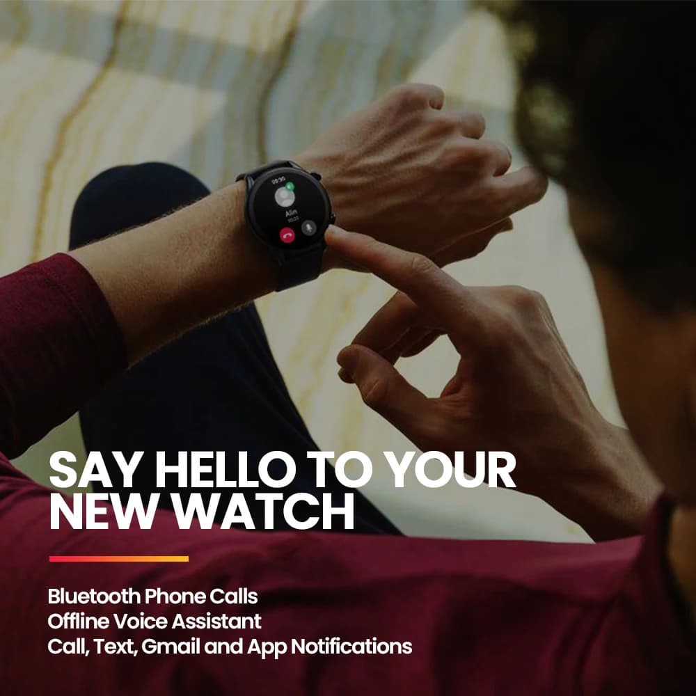 New Zeblaze Btalk 3 Plus Voice Calling Smartwatch 1.39'' Large HD Color Display Health Monitoring Sports Smart Watch - 4