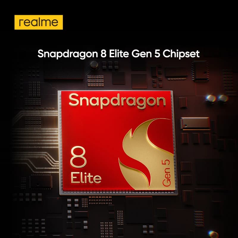 [World Premiere] realme GT 8 Pro Smartphone Snapdragon 8 Elite Gen 5 Chipset 200MP Telephoto 7000mAh Battery 6.79" 144Hz Display - 3