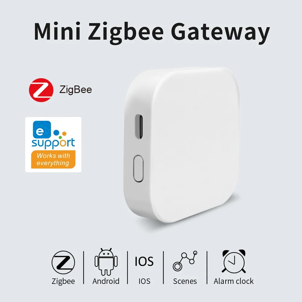 مركز بوابة eWelink Zigbee ميني جسر ذكي أجهزة منزلية تحكم عن بعد جهاز أتمتة يعمل مع أليكسا مساعد جوجل