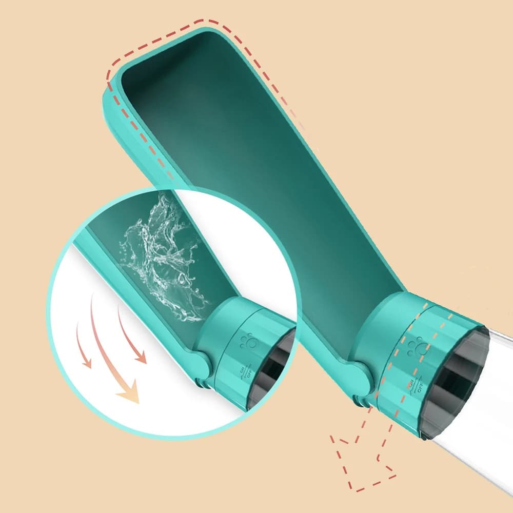 Outdoor Portable Dog Water Bottle For Small Large Dogs Cats Leak Proof High Capacity Pet Drinking Bowl Labrador Beagle Supplies - 4