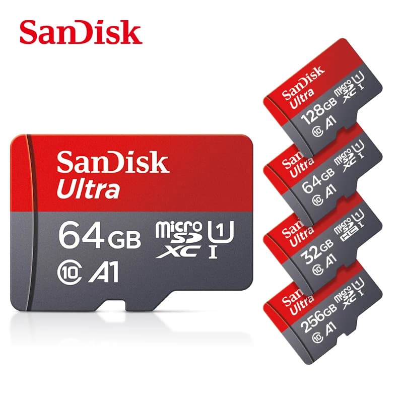 Sandisk Ultra Micro tf SD card 128GB 32GB 64GB 256GB Mini SD Card SD/TF Flash Card Memory Card 32 64 128 gb miniSD for Phone - 4