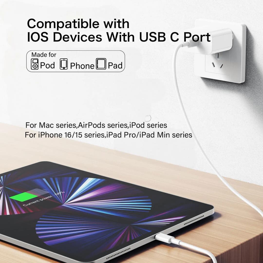 Original USB-C Cable For iPhone 17 16 15 Pro Max PD 60W Fast Charging cord For Huawei Xiaomi Samsung Google Type C Weaving wire - 6