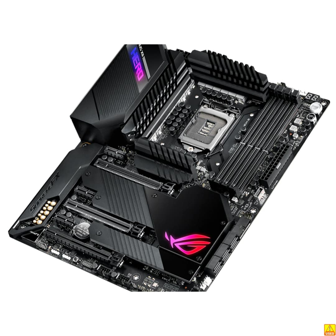 ASUS ROG MAXIMUS XII HERO (WI-FI) Motherboard Socket LGA1200 CPU DDR4 4800(O.C) MHz Memory Chipset Z490 ATX Mainboard - 5