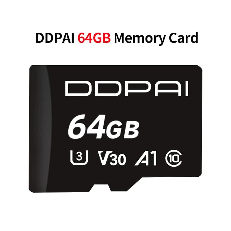DDPAI Dash Cam Memory Card 64GB 128GB 256GB 512GB Class 10 High Speed for DDPAI Car Camera - 5