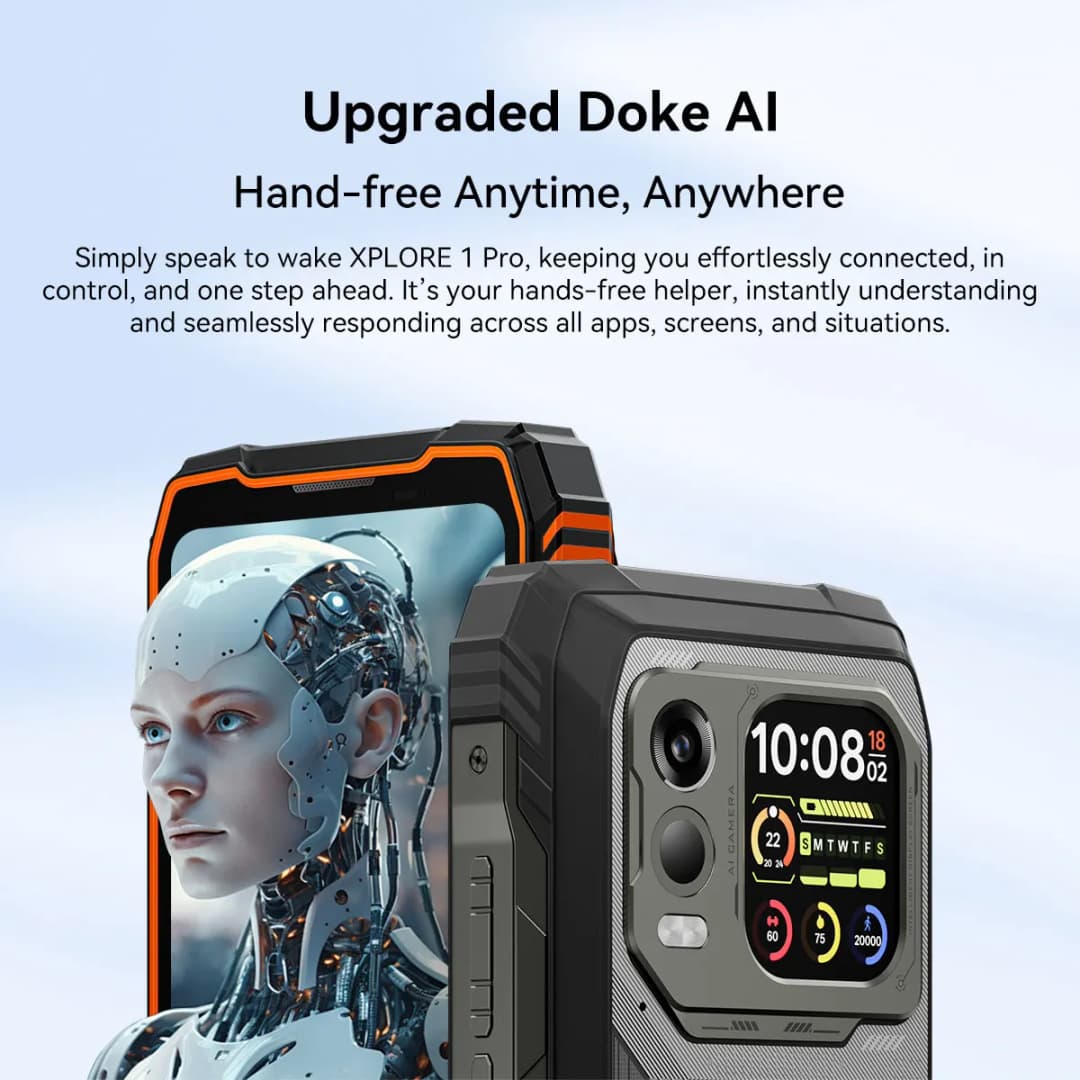 Blackview XPLORE 1 Pro 5G Rugged Smartphone, 20000mAh Battery,Dimensity 7050 6nm,16GB RAM, 512GB ROM ,Android15 NFC Phone 6.78" - 2