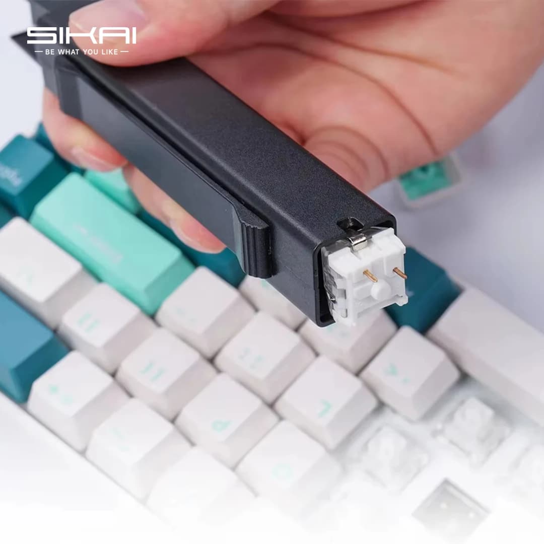 2 in 1 Switch Puller Keycap Puller Key Switch Keycap Puller for Mechanical Keyboard Gaming Keyboard Switches DIY Cleaning Tool
