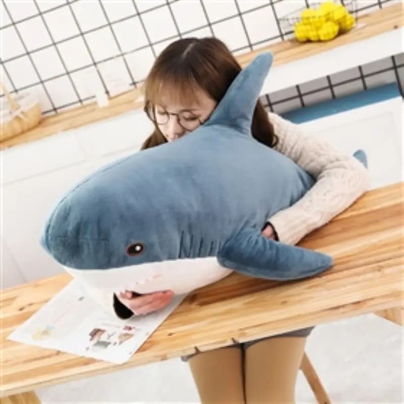 Shark Soft Stuffed Toys Sea Animal Accompany Pillow Plushies Animal Doll For Children Boys Gifts Birthday Party Decor - 5