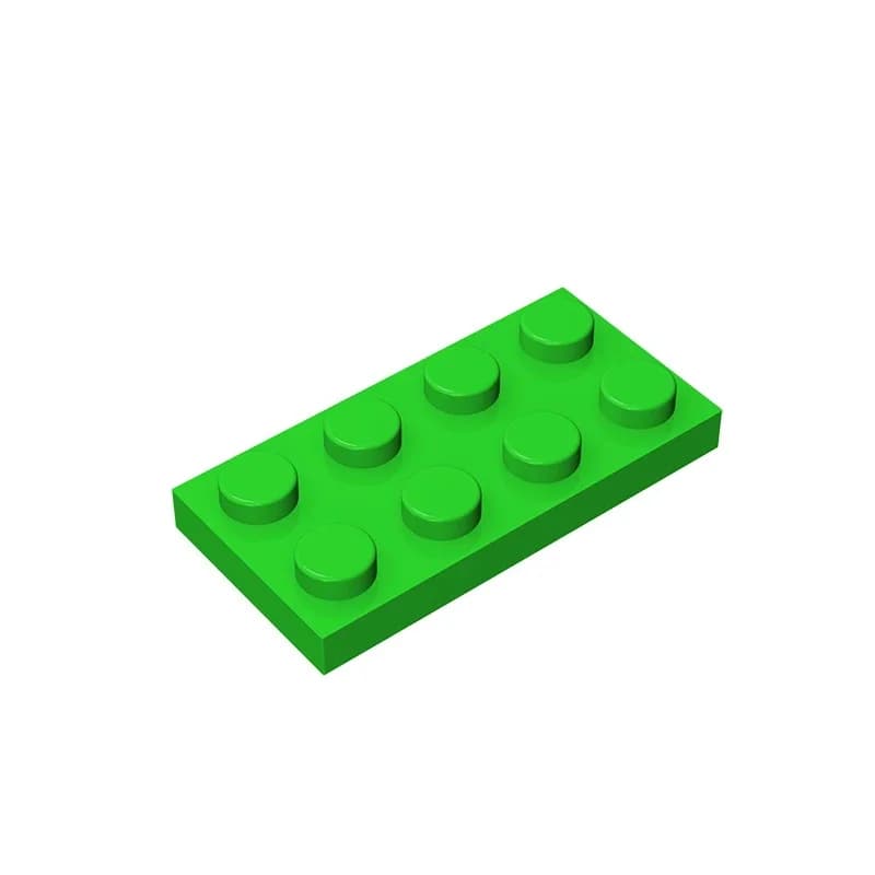 Gobricks GDS-511 Plate 2 x 4 compatible with lego 3020 pieces of children's DIY building block Particles Plate DIY - 5