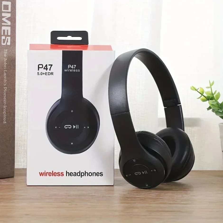 Multifunctional Portable Foldable Headmounted Wireless Bluetooth 5.0 Headset For Bluetooth connection TF Card Wired Connection - 3