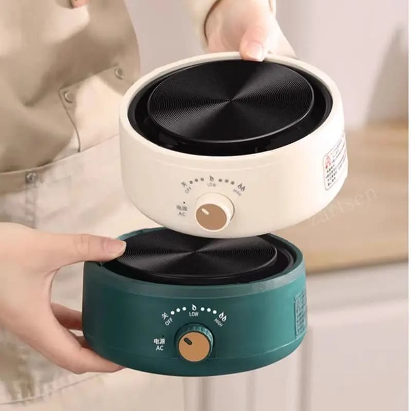 قاعدة تسخين أواني كهربائية 500 واط سخان كهربائي موقد قهوة منزلي سخان طهي يدوي قابل لتعديل درجة الحرارة - 3