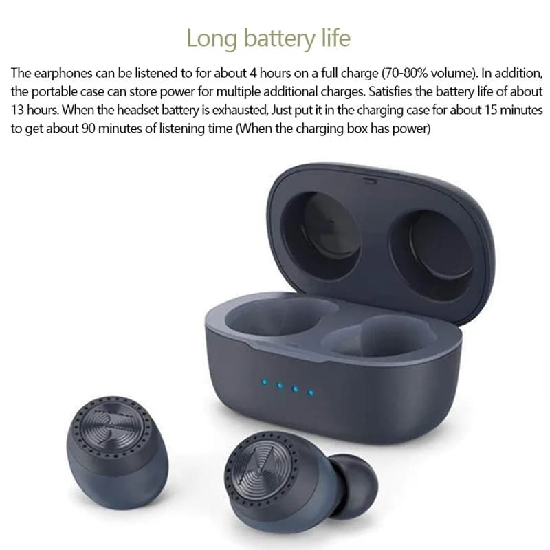 Motorola TWS wireless Bluetooth headset binaural in-ear invisible mini micro ultra-long standby life headset - 6